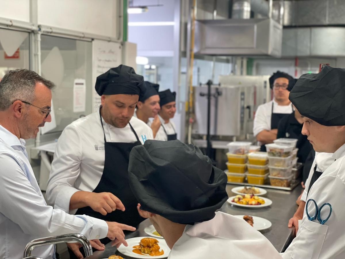 Formación gastronómica en Canarias.