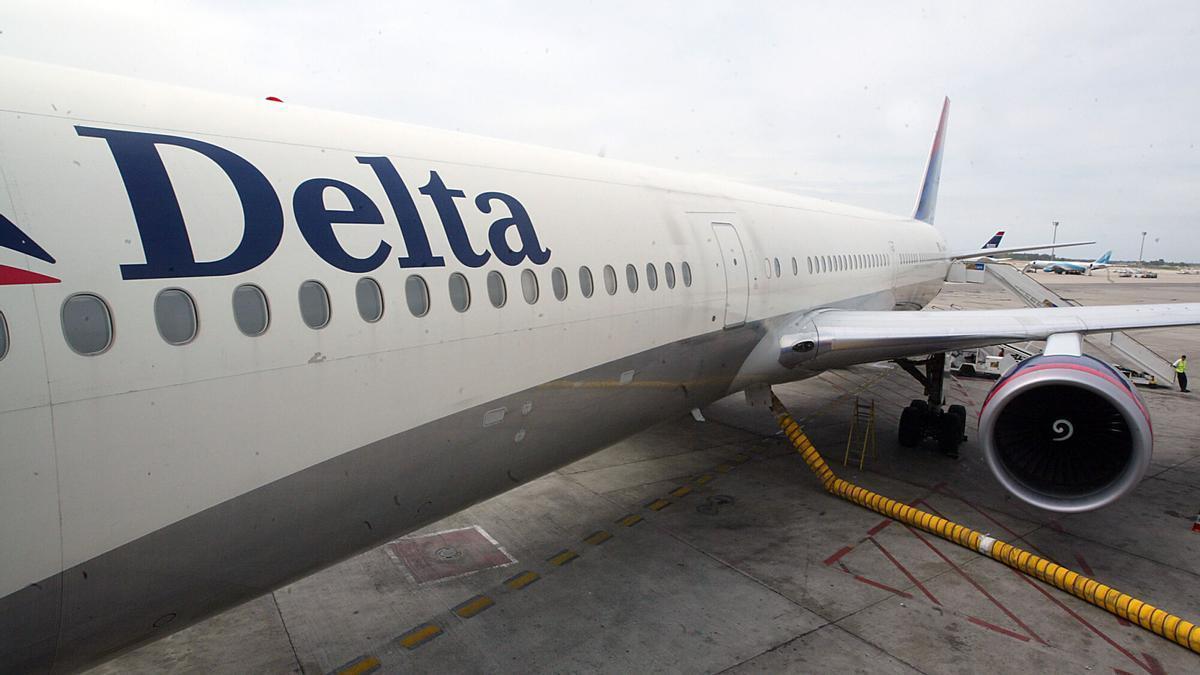 Un avió de Delta Airlines, en una imatge d'arxiu