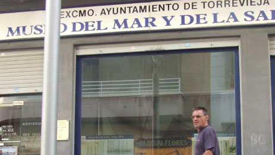 Museo del Mar y de la Sal en un local alquilado.