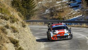 Ogier, durante el Rally de Montecarlo