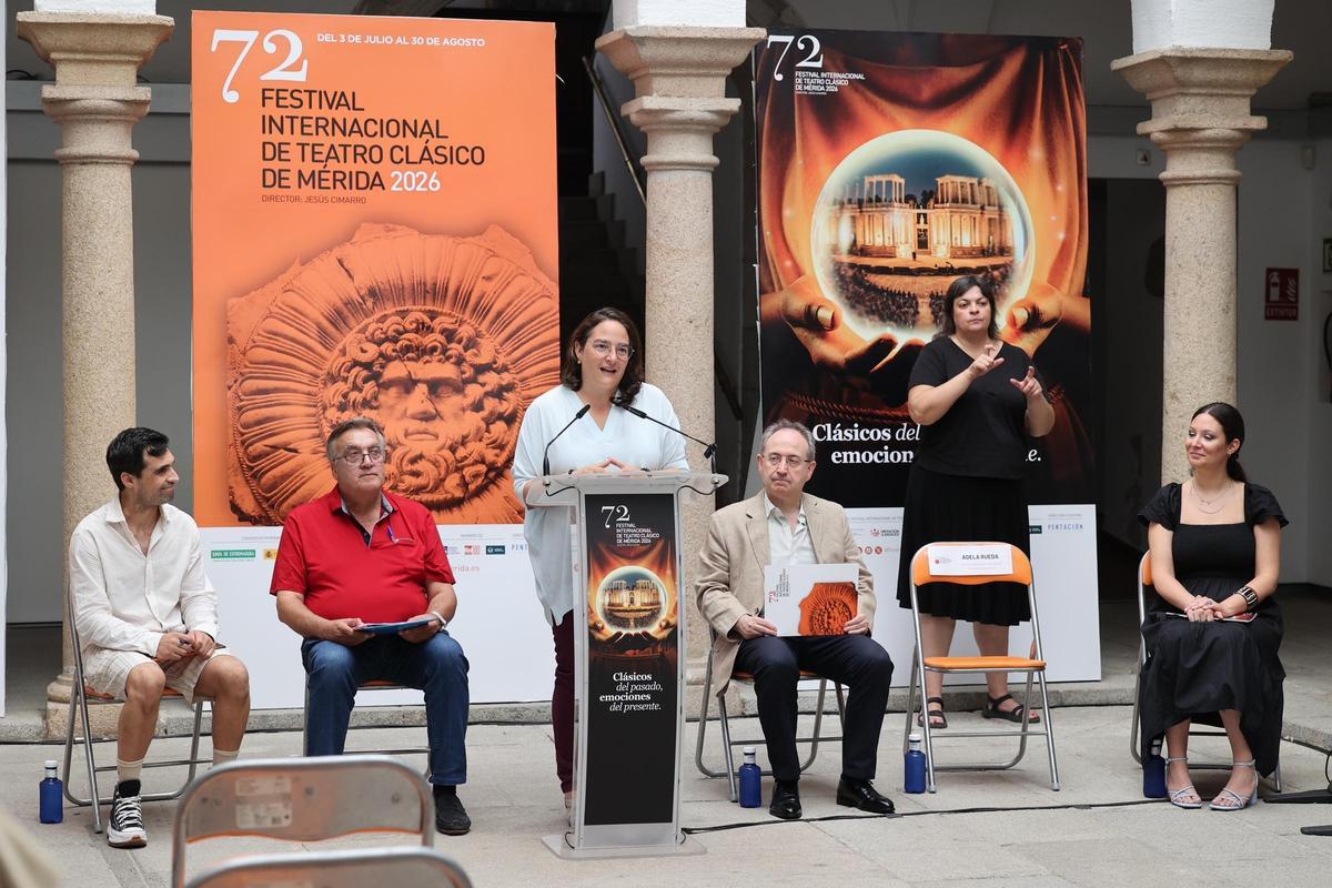 Presentación del Festiva de Teatro Clásico en Regina.