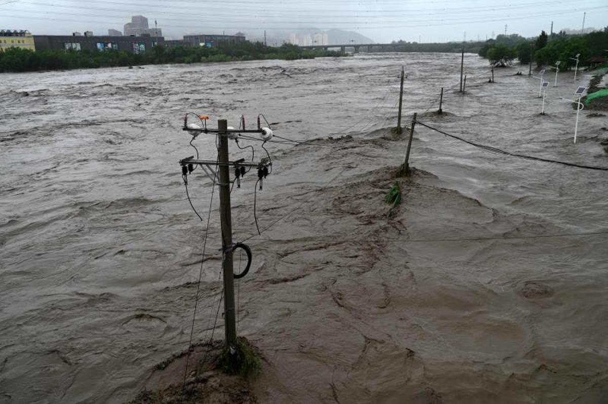 Inundaciones en la China