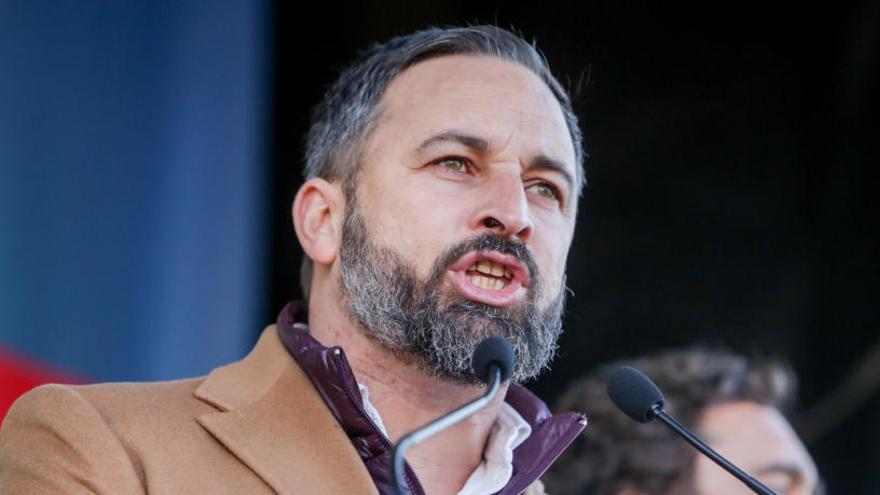 Santiago Abascal, presidente de Vox.