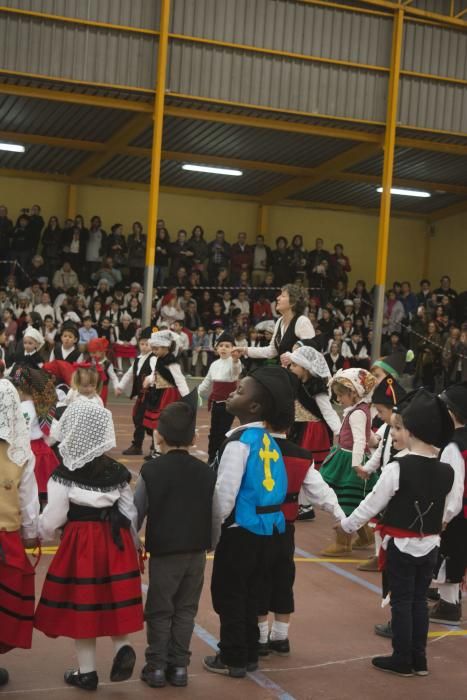 Amagüestu en el colegio Novo Mier.