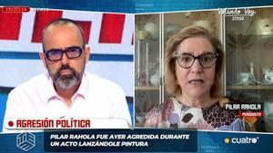 Risto Mejide y Pilar Rahola en Todo es mentira