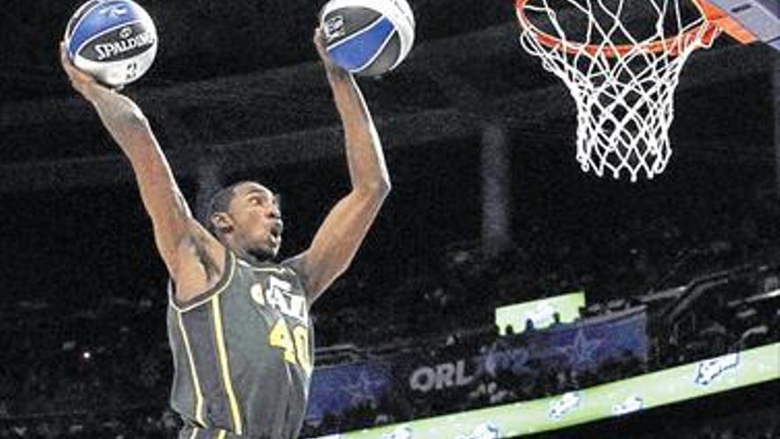 B Jeremy Evans, Kevin Love y Tony Parker brillan en la segunda jornada del espectacular All Star