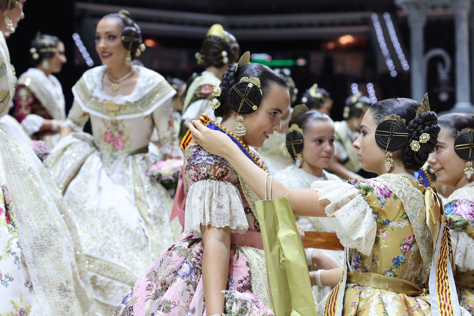La celebración de las candidatas a Fallera Mayor de València 2026