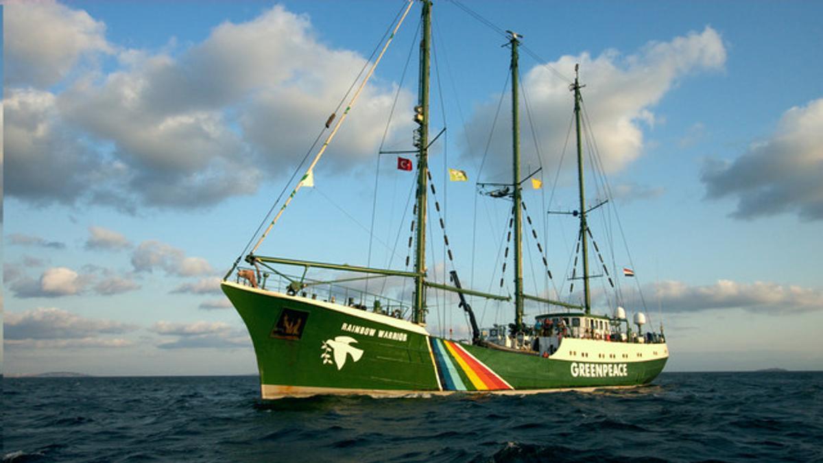 El 'Rainbow Warrior II'.