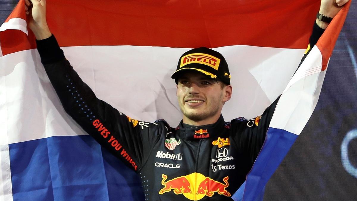 Max Verstappen, campeón del mundo de F1.