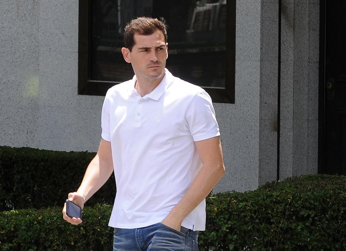 Iker Casillas en Madrid