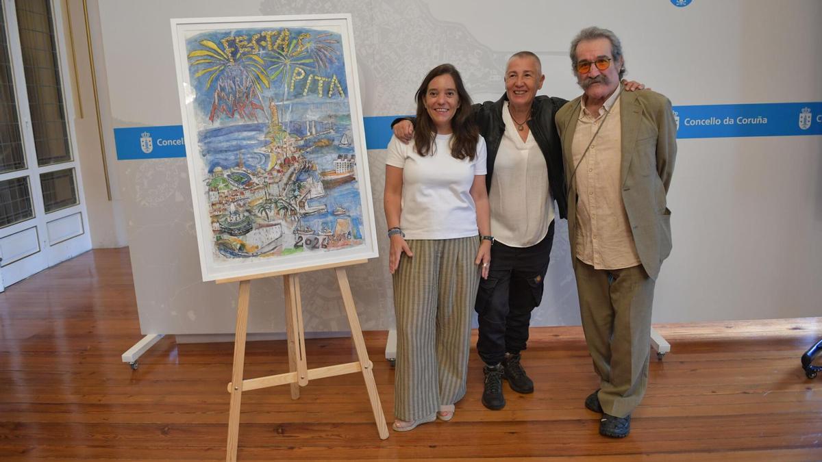 Presentación de la programación de las Fiestas de María Pita