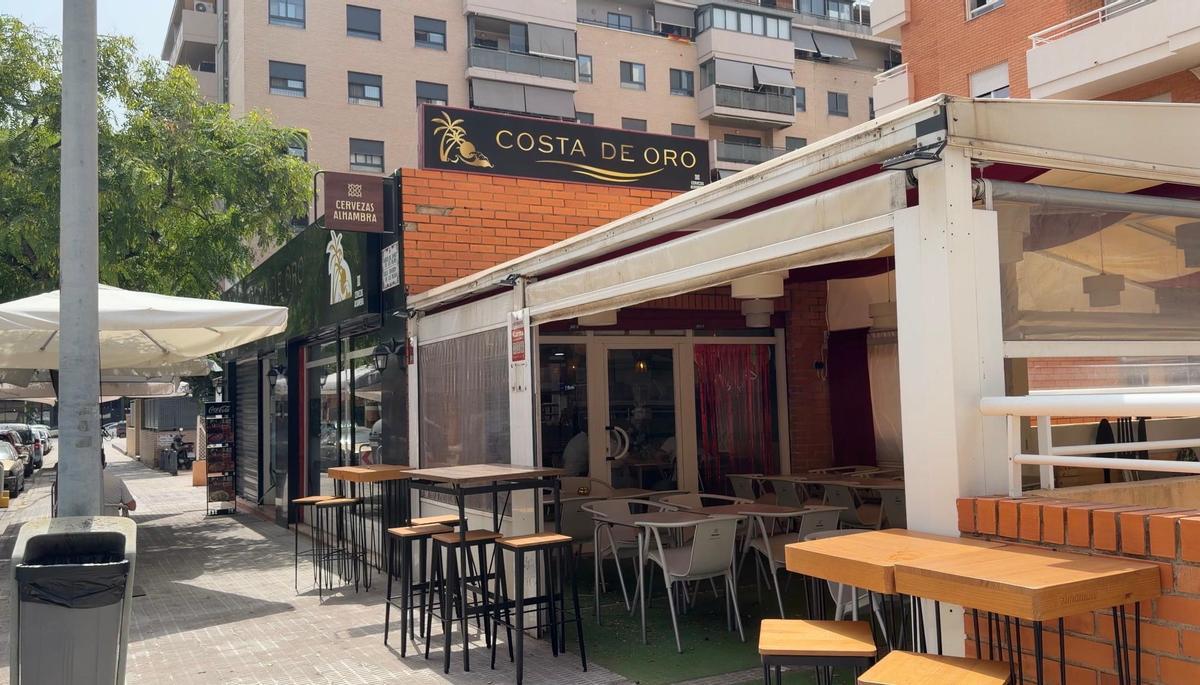 Terraza de un bar en Castelló