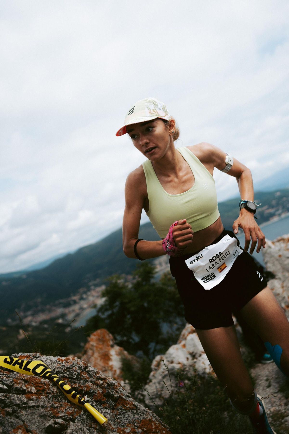 Rosa Lara está compitiendo este 2025 en la Golden Trail World Series