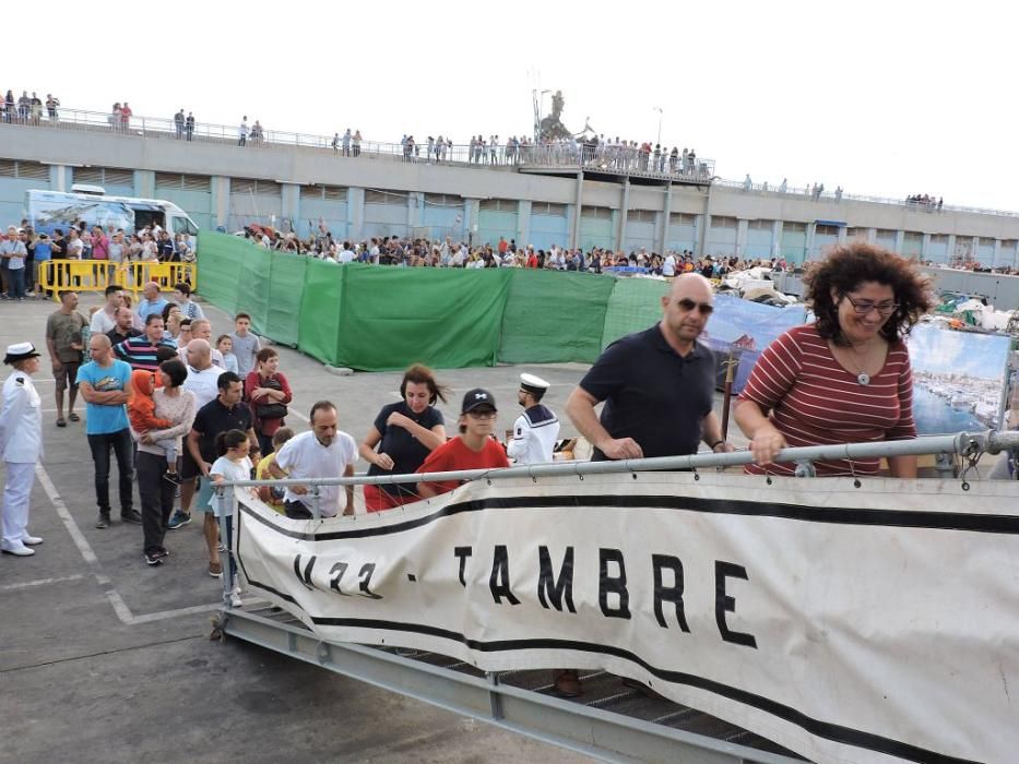 Jornada de puertas abiertas en Águilas con la Armada