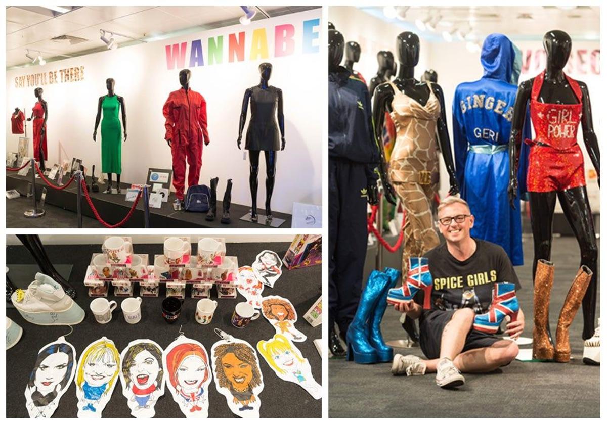 La exhibición más grande sobre las Spice Girls, en Londres.