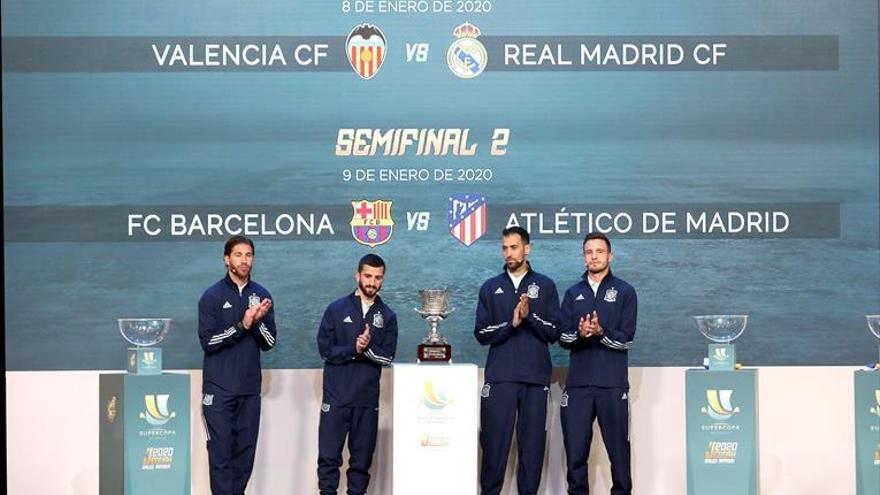 Valencia-Real Madrid y Barça-Atlético, ‘semis’ de un torneo que viaja a Arabia