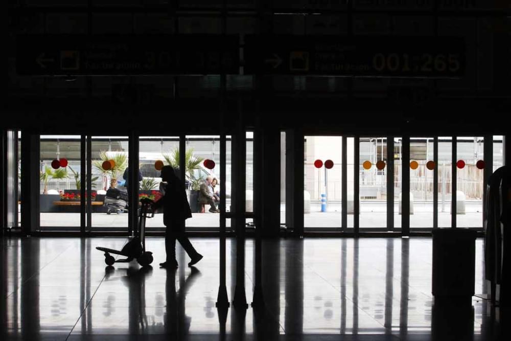 El Aeropuerto de Málaga en Estado de Alarma