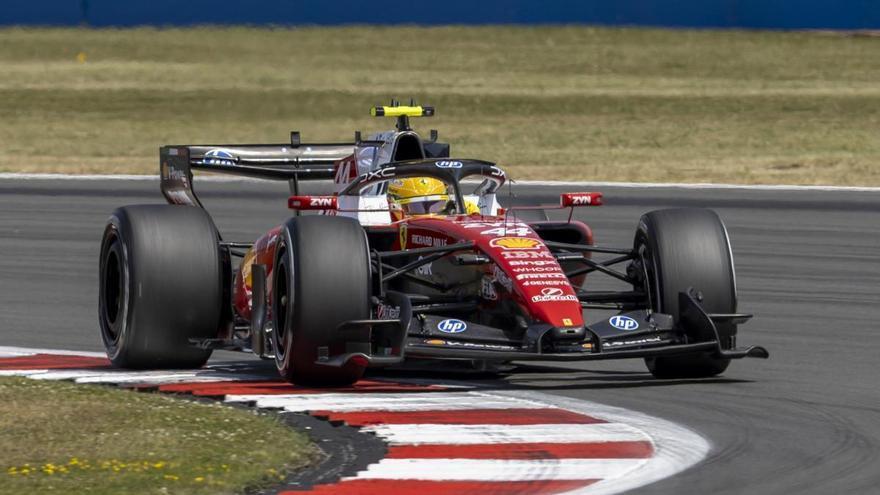 Leclerc gana en Silverstone
