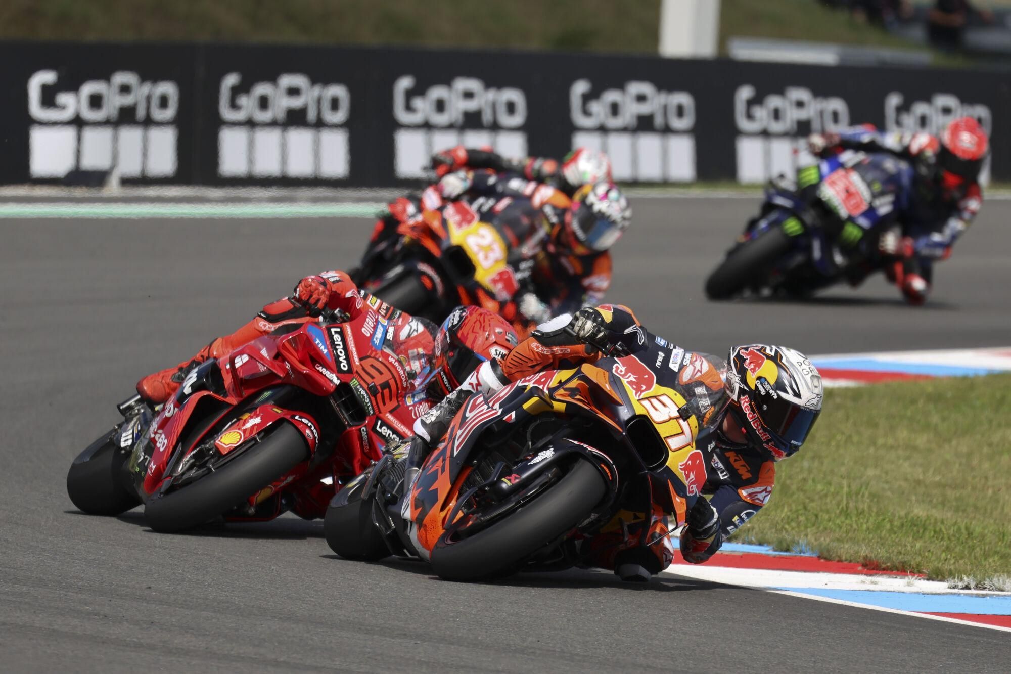 
El Gran Premio de República Checa de MotoGP.