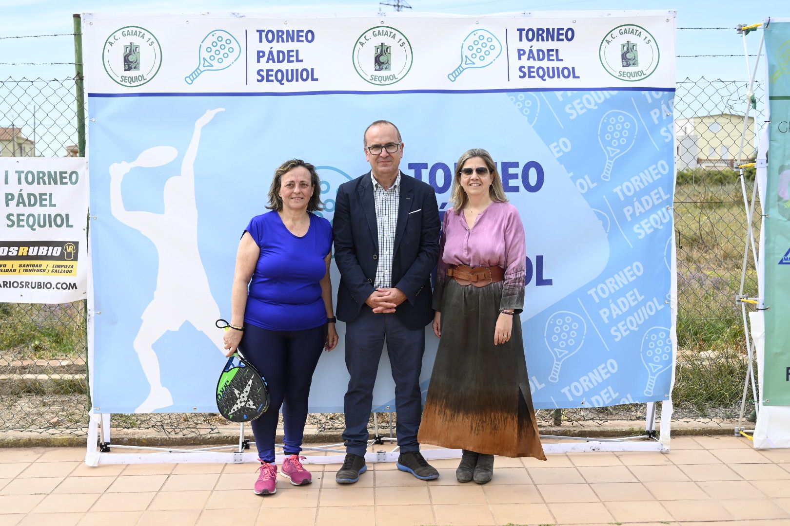 Las mejores imágenes de la jornada de pádel solidario de la Gaiata 15 en Castelló