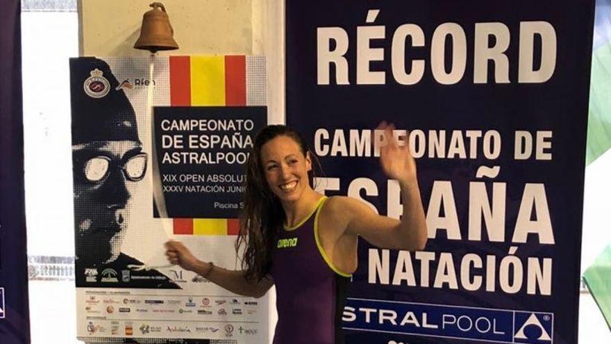 Jessica Vall bate el récord de España de 50 metros braza