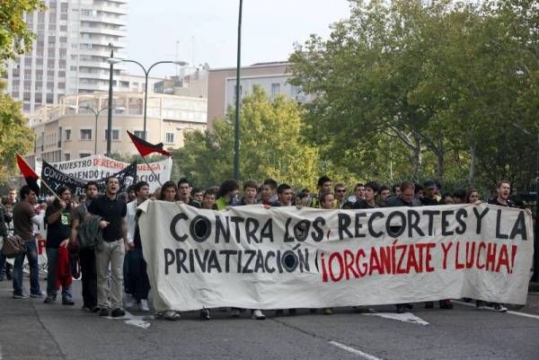 Fotogalería de la protesta en defensa de la Educación Pública