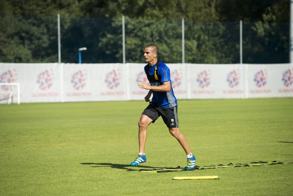 Entrenamiento del Real Oviedo