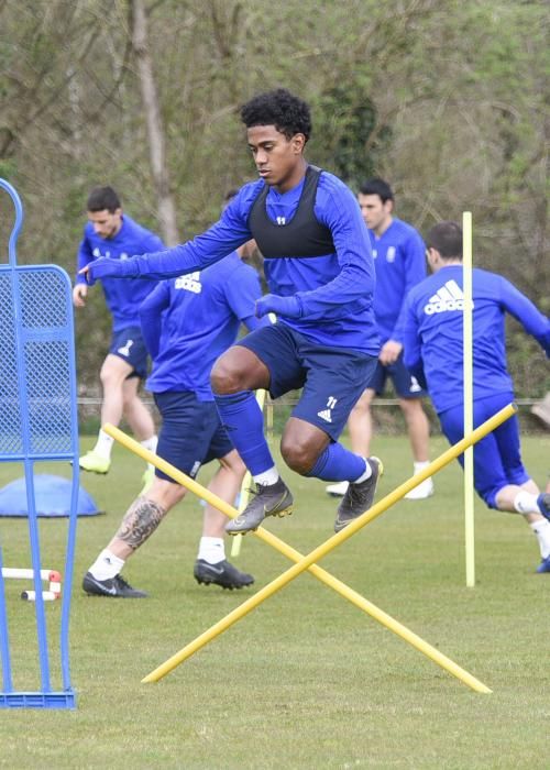 Entrenamiento del Real Oviedo