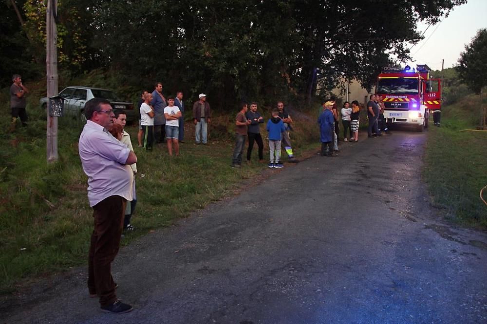 Arde una casa en A Estrada