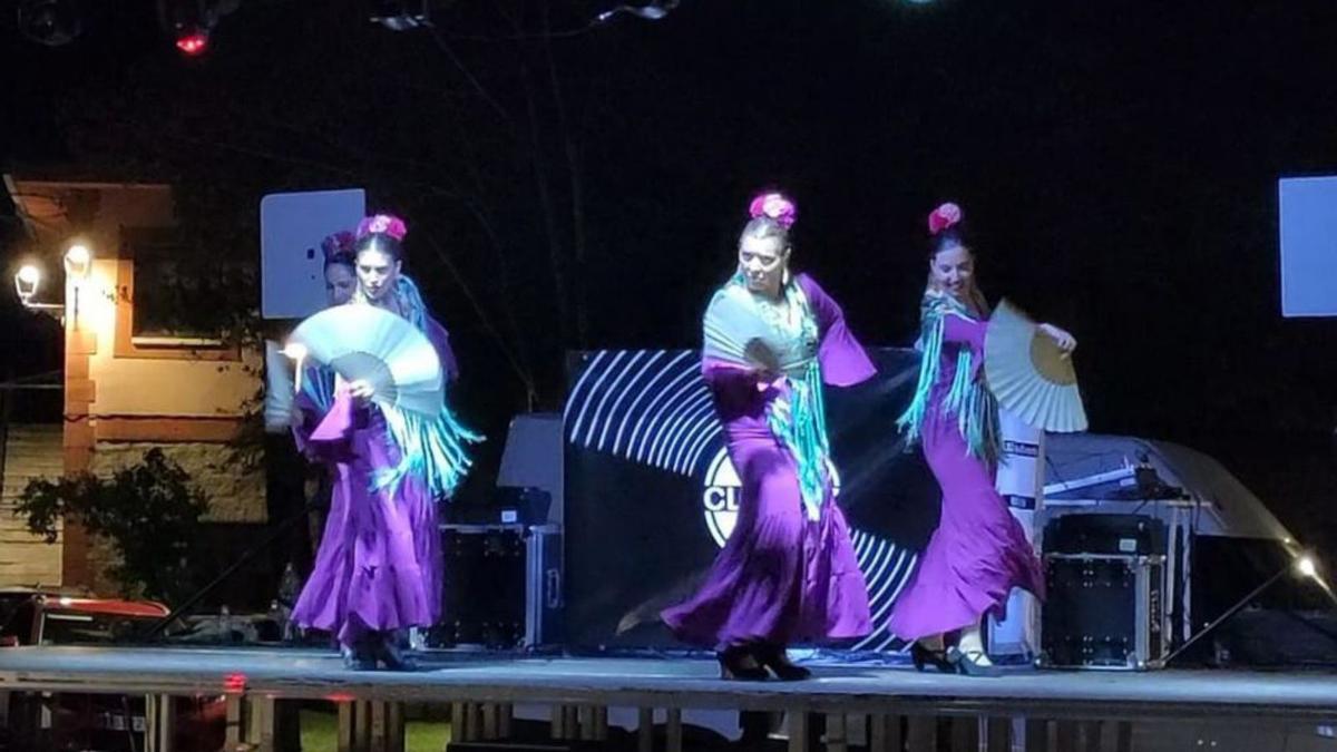 Actuación del grupo flamenco Triana. | Ch. S.