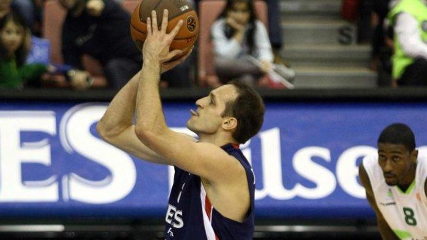 Igor Rakocevic, en su partido frente al Unicaja.