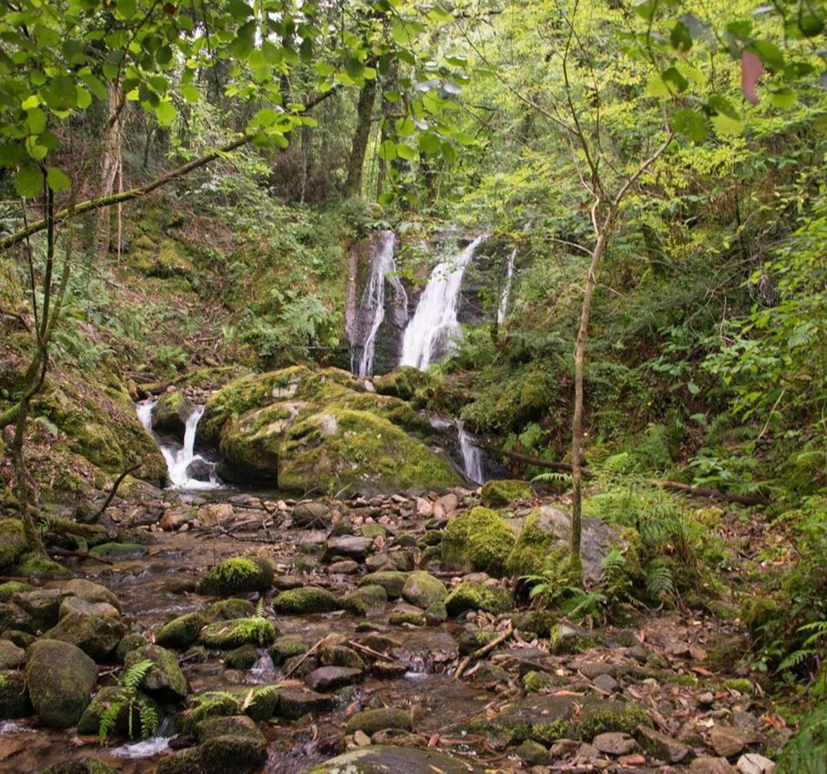 A ruta da Fervenza de Argalo é unha das opción preferidas dos sendeiristas.