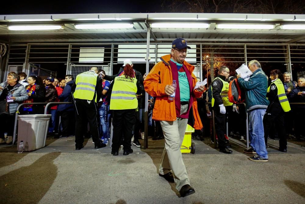 Acció de Tsunami Democràtic al Camp Nou