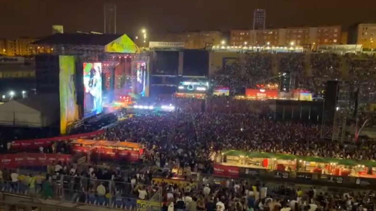 Actuación de Ozuna en el Granca Live Fest