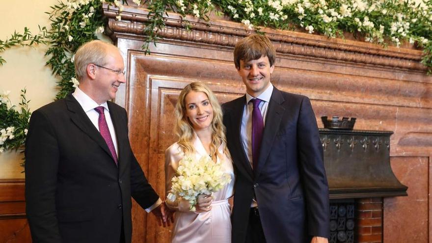 El hijo de Ernesto de Hannóver se casa por lo civil con la diseñadora Ekaterina Malysheva