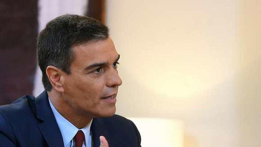 El presidente del Gobierno en funciones, Pedro Sánchez. //Efe