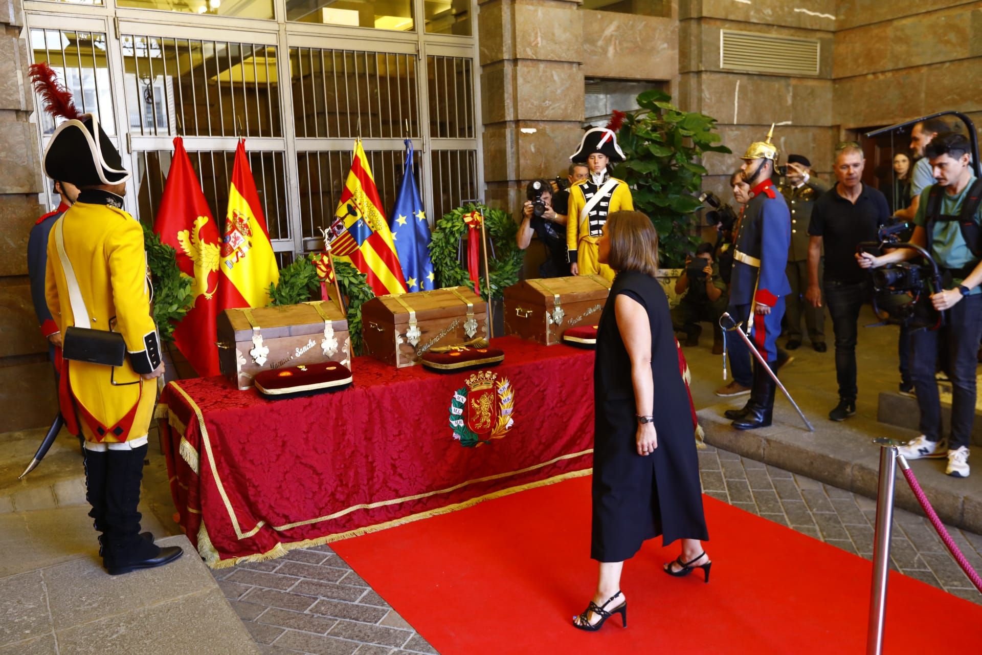 Homenaje a las heroínas de los Sitios de Zaragoza