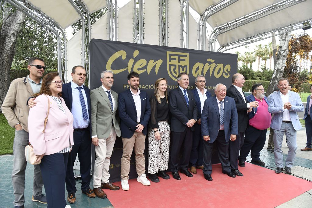 Las imágenes de la gala por los 100 años de la Federación Murciana de Fútbol
