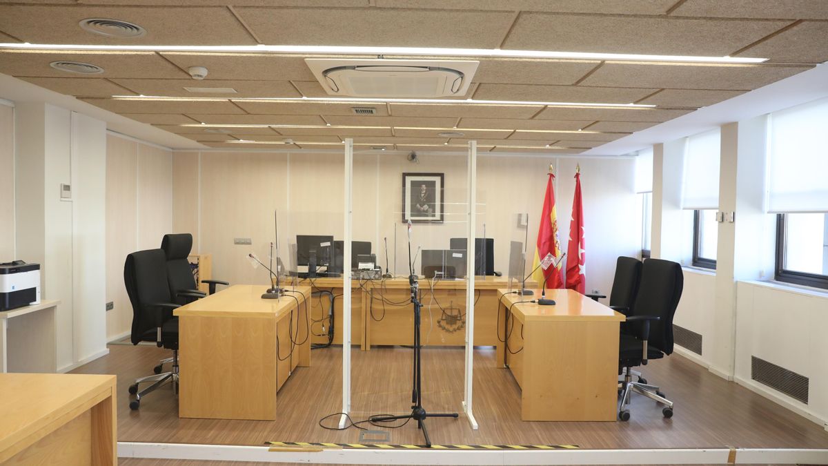 Vista de un juicio