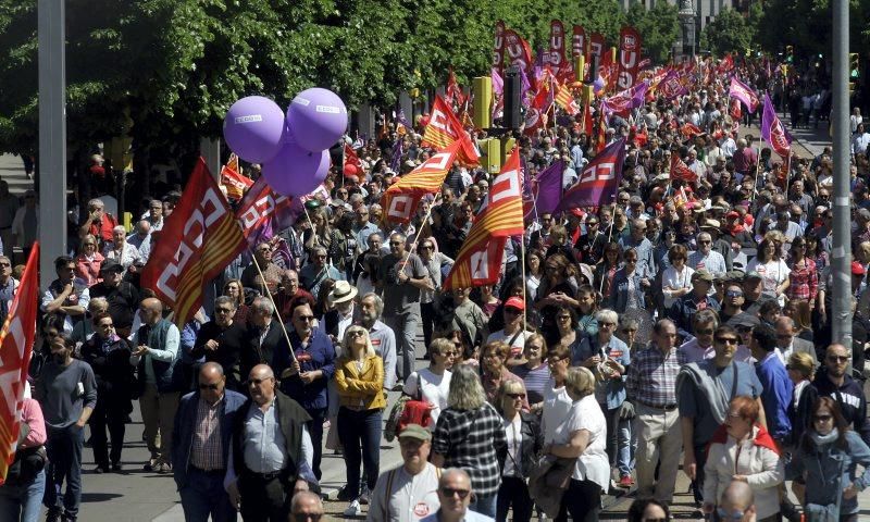 Zaragoza celebra el Día Internacional de los Trabajadores