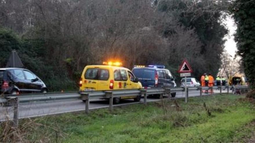 L&#039;accident ha tingut lloc en l&#039;anomenada carretera de la vergonya, abans d&#039;arribar a Montfullà.