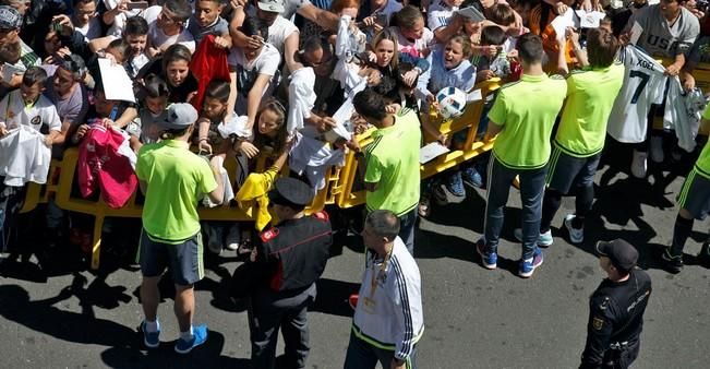 Gran Canaria enloquece con el Real Madrid
