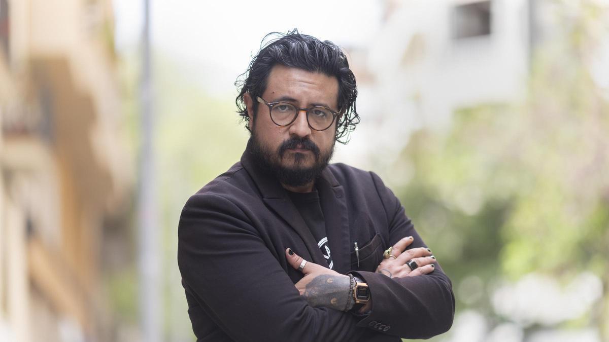 El escritor Eduardo Ruiz Sosa, autor de 'El paisaje es un grito'.