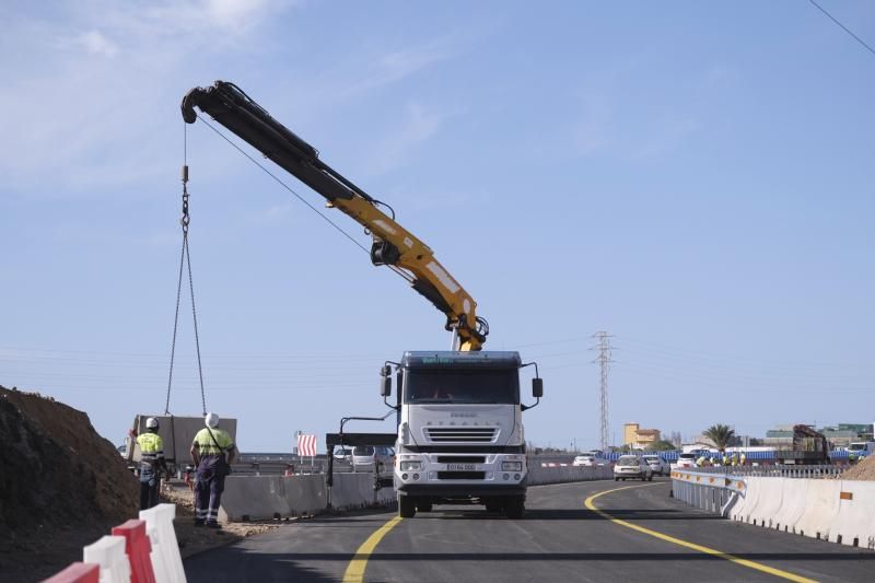 Apertura parcial del nuevo enlace de Oroteanda, en la autopista del Sur