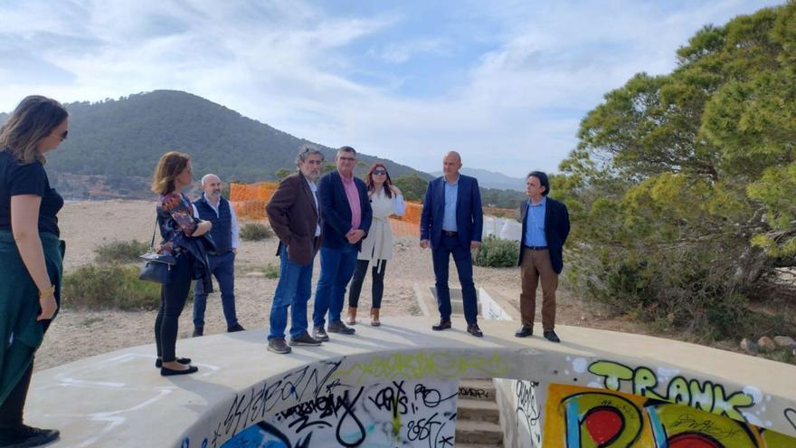 El Consell de Ibiza confía en que la museización de sa Caleta esté lista para principios de 2024