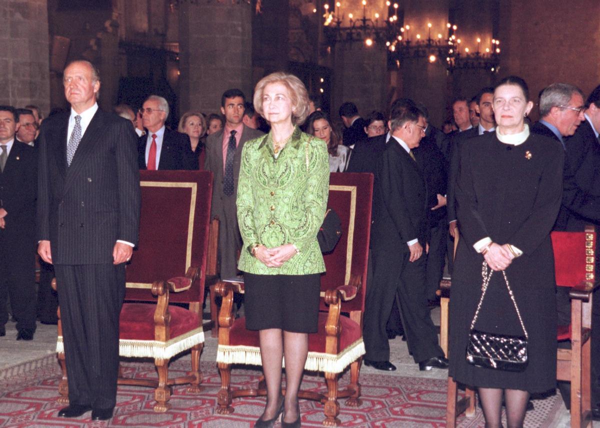 Las visitas de Irene de Grecia a Mallorca en imágenes