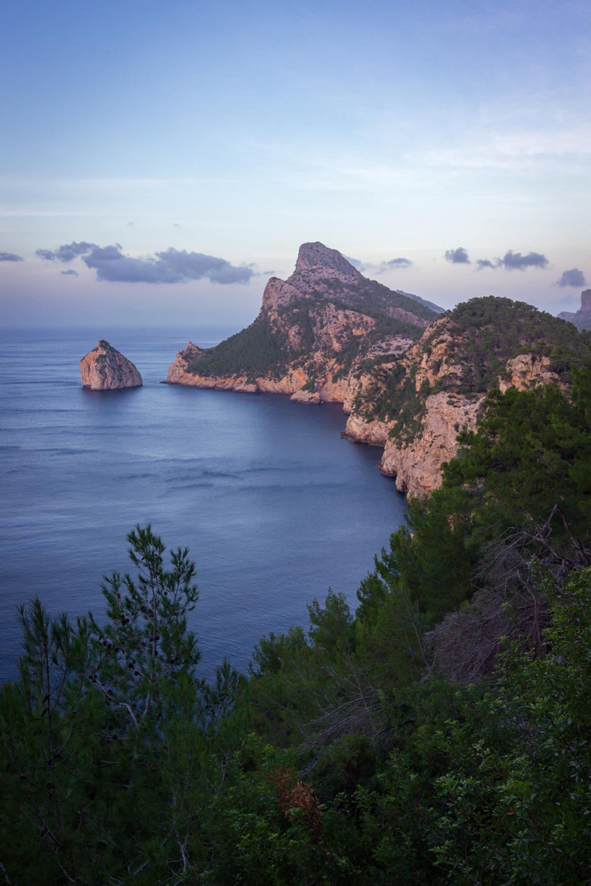 Vistas desde el mirador de Colomer en Formentor