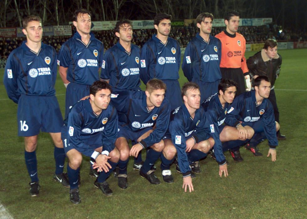 Cruces históricos del Valencia CF en Copa del Rey