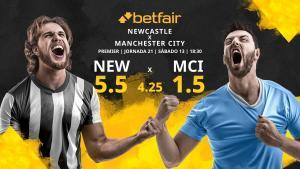 Newcastle United FC vs. Manchester City FC: horario, TV, estadísticas, clasificación y pronósticos