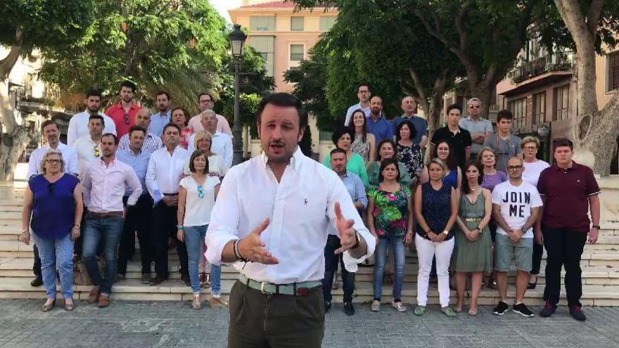 Pablo Ruz presenta su candidatura para presidir el PP